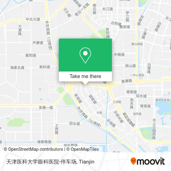 天津医科大学眼科医院-停车场 map