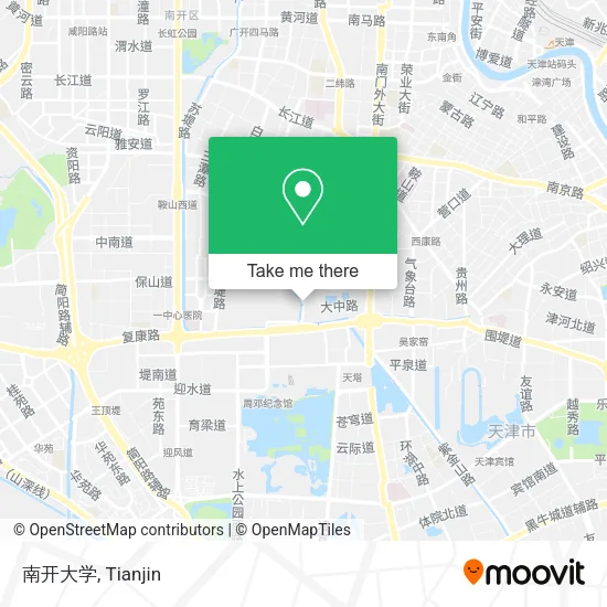 南开大学 map