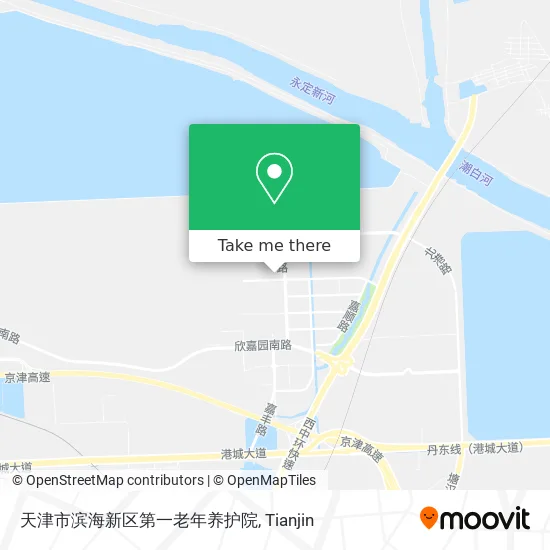 天津市滨海新区第一老年养护院 map