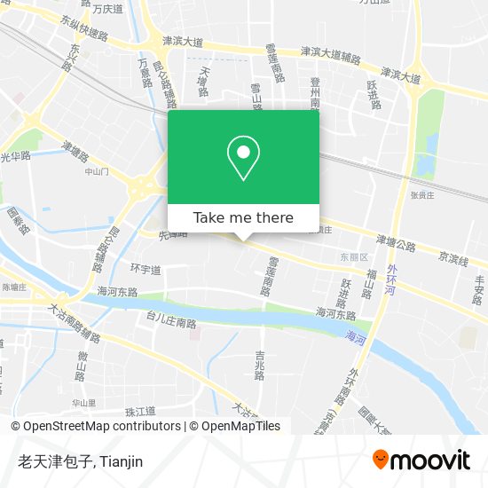 老天津包子 map