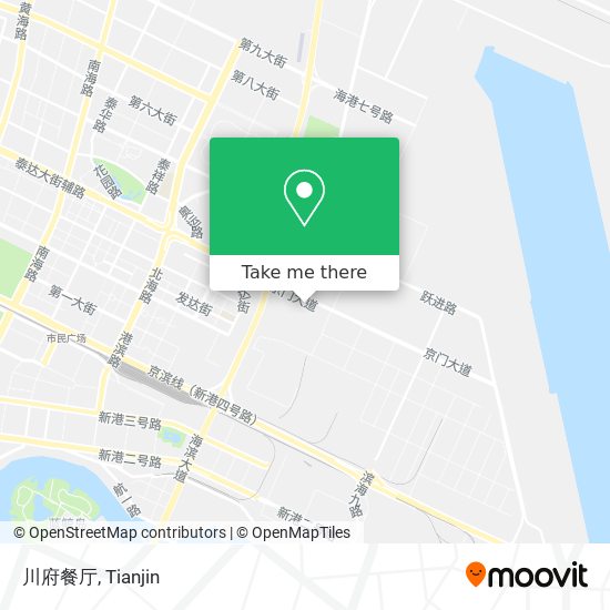 川府餐厅 map