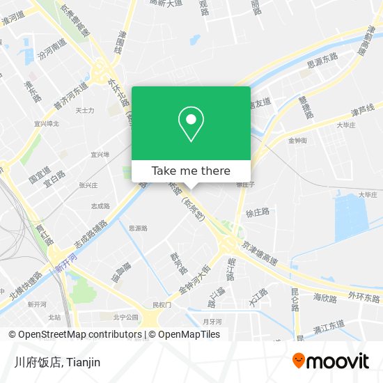 川府饭店 map