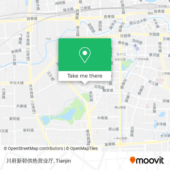 川府新邨供热营业厅 map