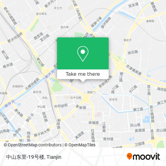 中山东里-19号楼 map