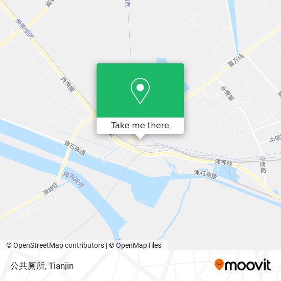 公共厕所 map