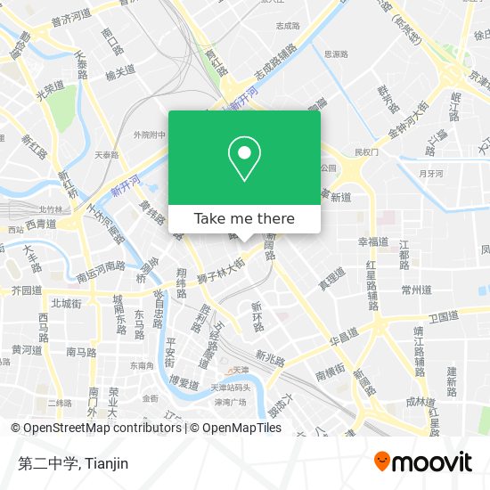 第二中学 map