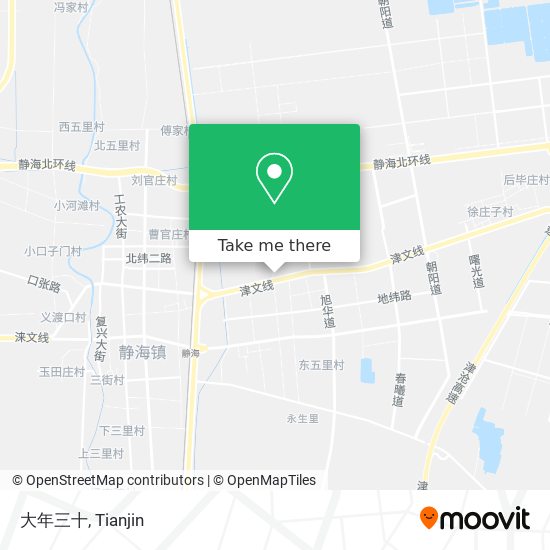 大年三十 map
