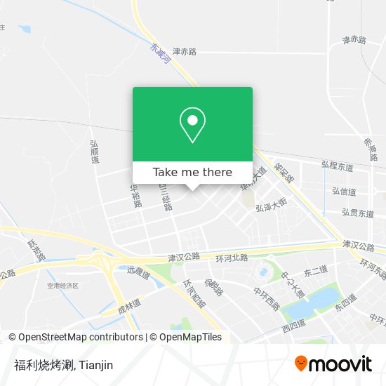 福利烧烤涮 map
