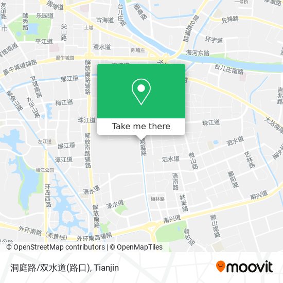 洞庭路/双水道(路口) map