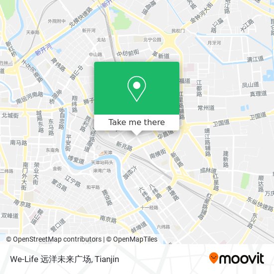 We-Life 远洋未来广场 map