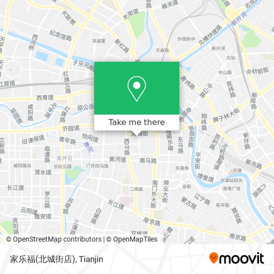 家乐福(北城街店) map