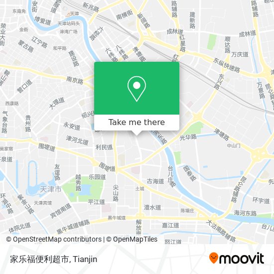 家乐福便利超市 map