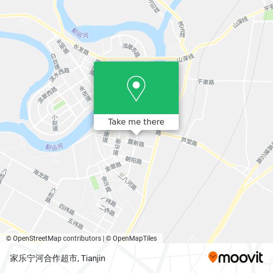 家乐宁河合作超市 map