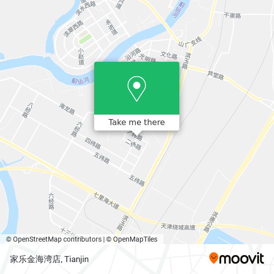 家乐金海湾店 map