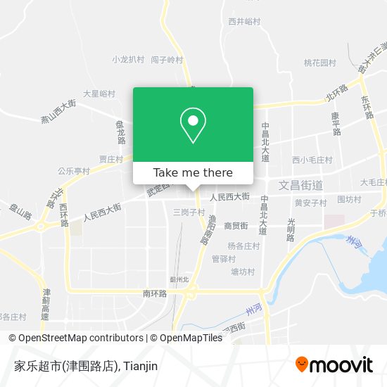 家乐超市(津围路店) map
