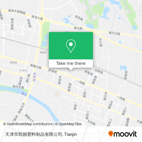 天津市凯丽塑料制品有限公司 map