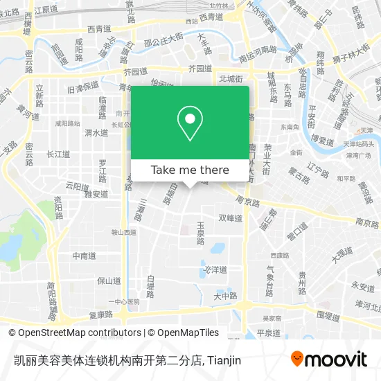 凯丽美容美体连锁机构南开第二分店 map