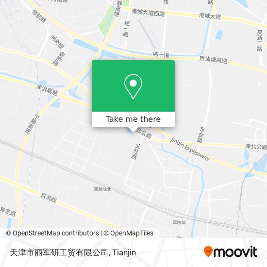 天津市丽军研工贸有限公司 map