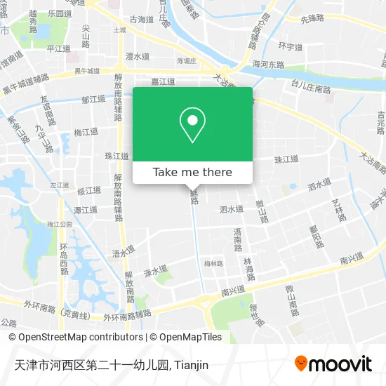 天津市河西区第二十一幼儿园 map