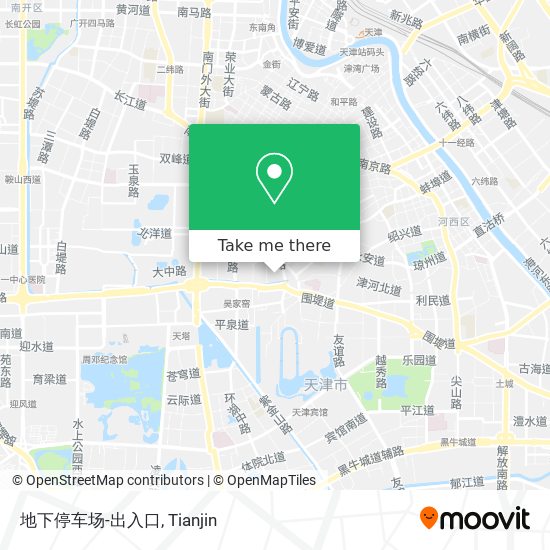 地下停车场-出入口 map