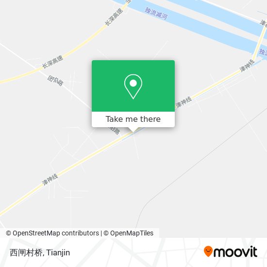西闸村桥 map
