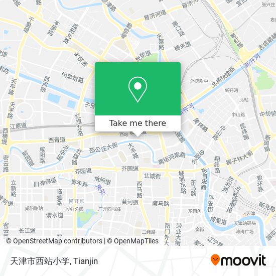 天津市西站小学 map