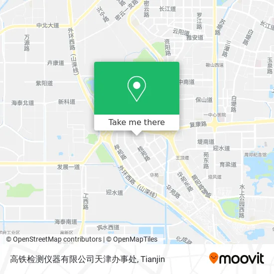 高铁检测仪器有限公司天津办事处 map
