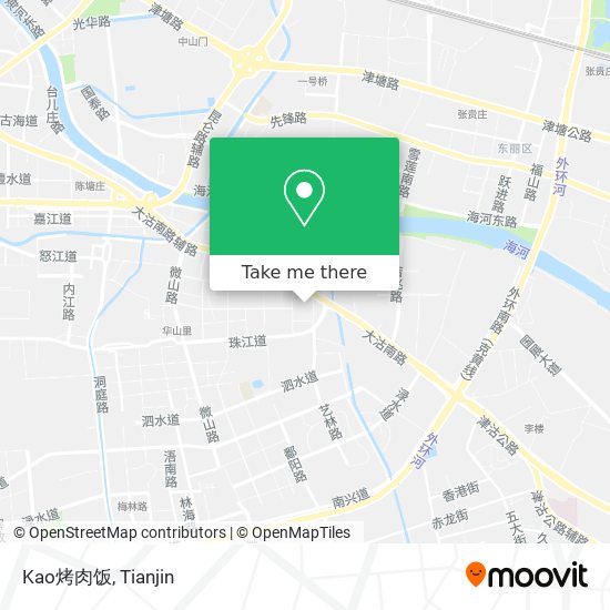 Kao烤肉饭 map