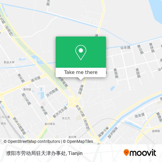 濮阳市劳动局驻天津办事处 map