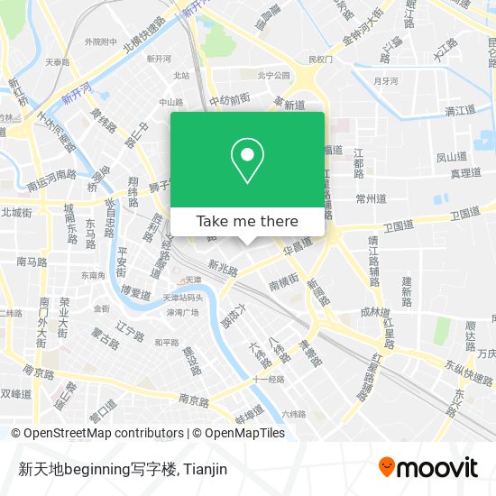 新天地beginning写字楼 map