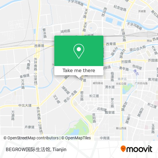 BEGROW国际生活馆 map