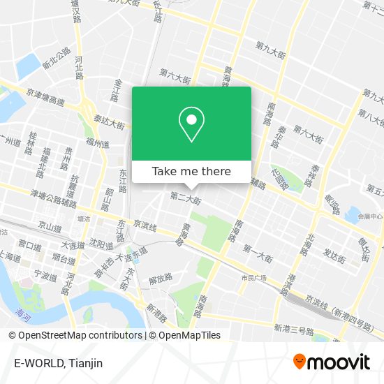 E-WORLD map