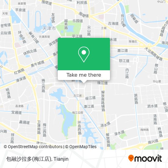包融沙拉多(梅江店) map