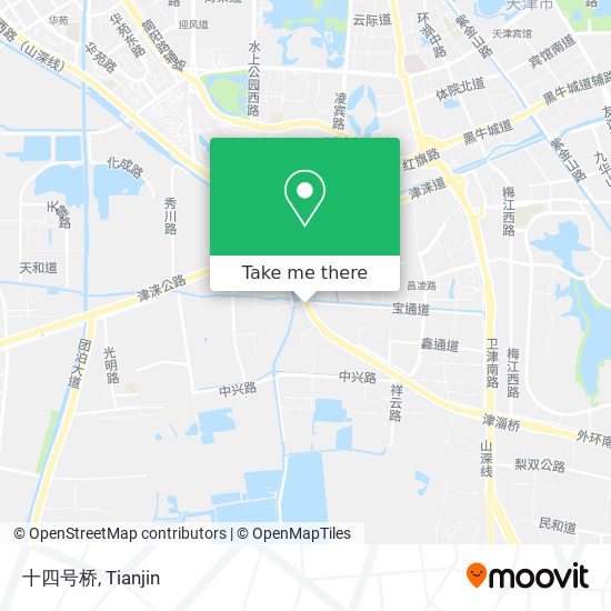 十四号桥 map