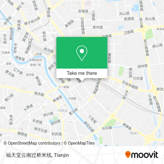 福天堂云南过桥米线 map