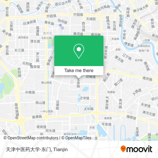 天津中医药大学-东门 map