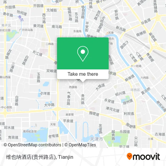 维也纳酒店(贵州路店) map