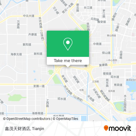 鑫茂天财酒店 map