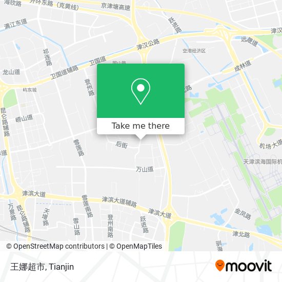 王娜超市 map