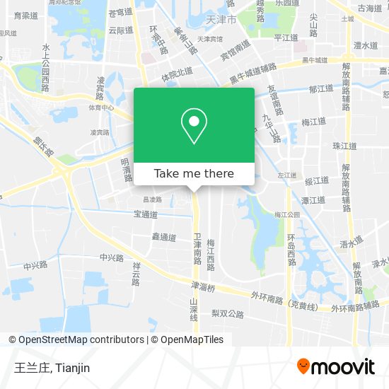 王兰庄 map