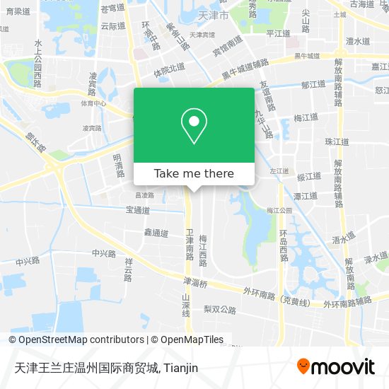 天津王兰庄温州国际商贸城 map