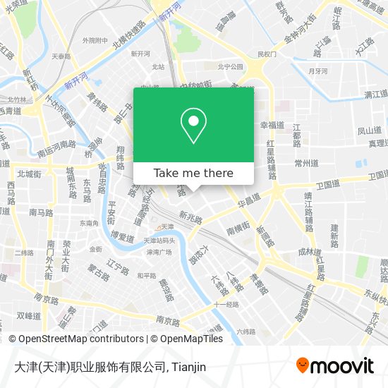 大津(天津)职业服饰有限公司 map