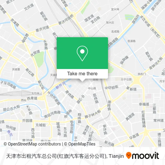 天津市出租汽车总公司(红旗汽车客运分公司) map