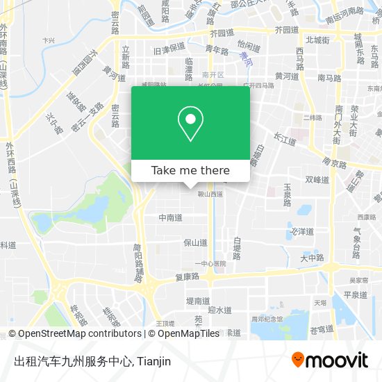 出租汽车九州服务中心 map