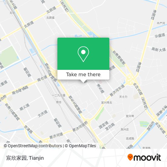 宸欣家园 map