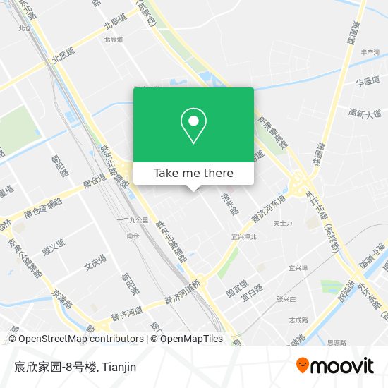 宸欣家园-8号楼 map