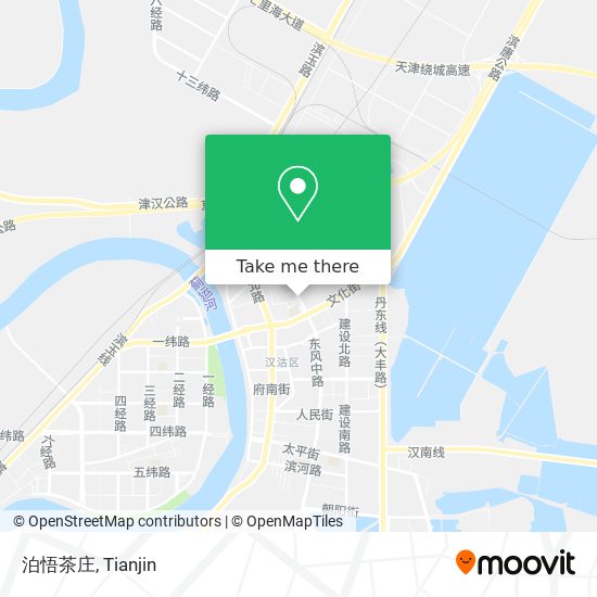 泊悟茶庄 map