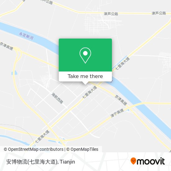 安博物流(七里海大道) map