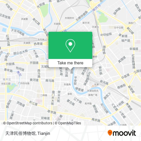 天津民俗博物馆 map