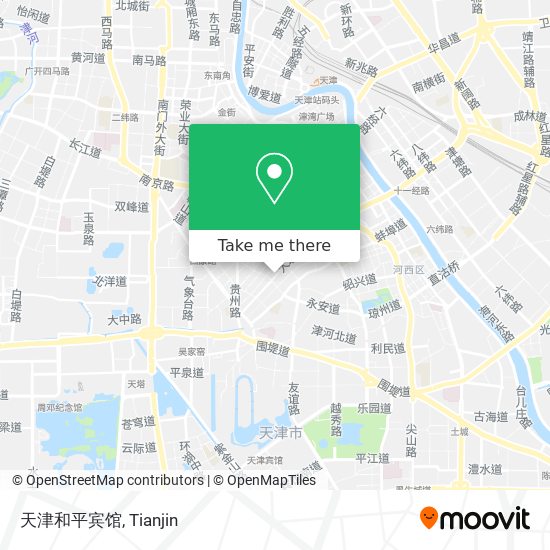 天津和平宾馆 map